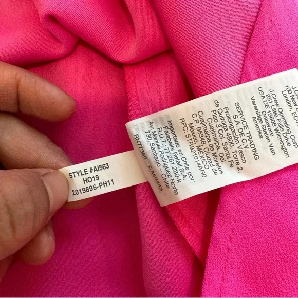 J crew Long-sleeve ruffleneck top in 365 crepe
XS - Picture 8 of 10